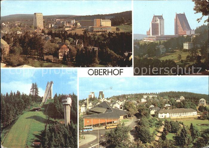 Oberhof Thueringen Interhotel Panorama Schanze am Rennsteig Erholungsheim