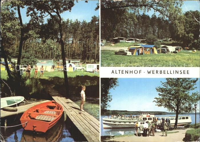 Werbellinsee-Altenhof Camping Bootssteg