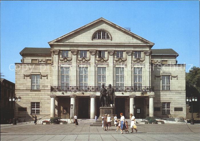 Weimar Thueringen Deutsches Nationaltheater