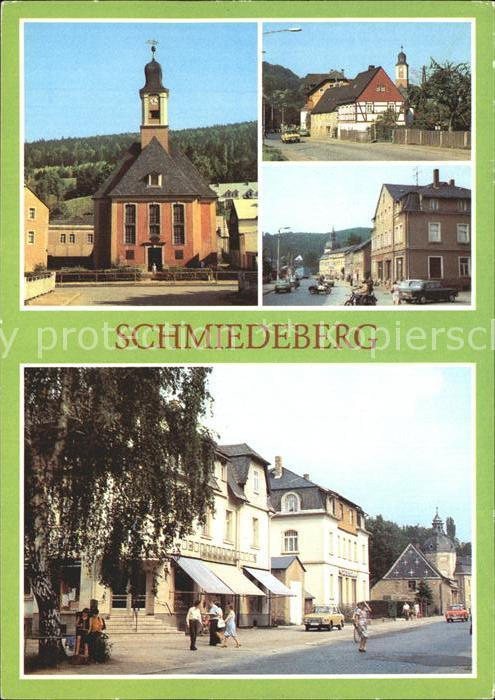 Schmiedeberg  Dippoldiswalde Altenberger-Strasse Dreifaltigkeitskirche