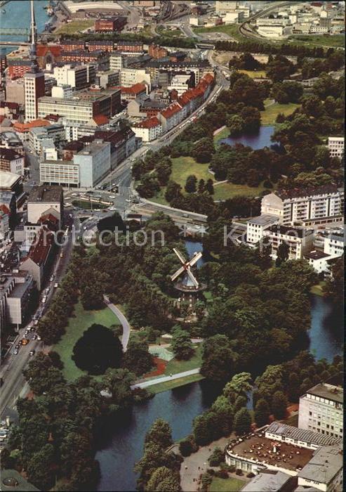 BREMEN  CITY Fliegeraufnahme Muehle am Wall