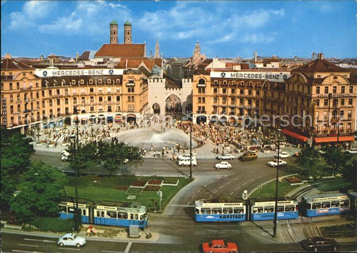 Muenchen Bayern Karlsplatz