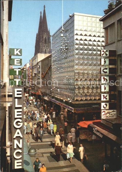 Koeln Rhein Hohe Strasse