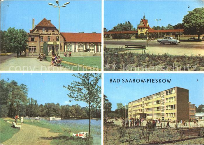 Pieskow Bad Saarow Bahnhofshotel Johannes R. Bechter Platz