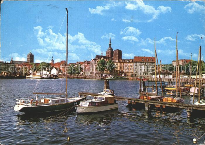 Stralsund Mecklenburg Vorpommern Hafen