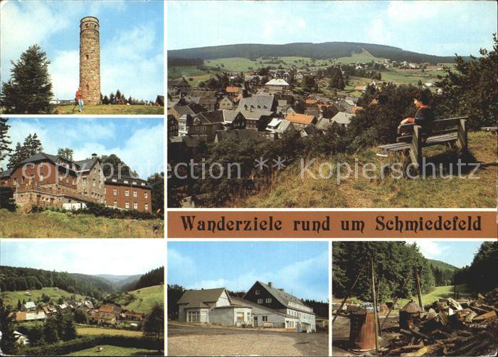 Schmiedefeld Rennsteig Wanderziele