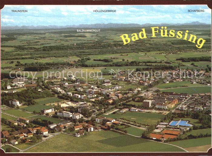 Bad Fuessing Fliegeraufnahme Thermalbad