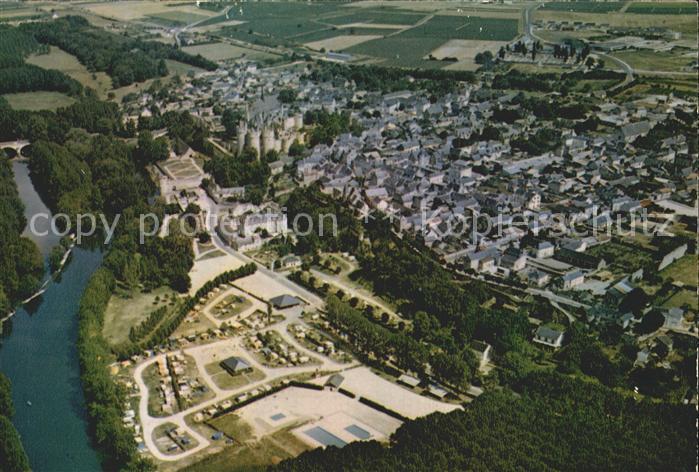 Montreuil-Bellay Fliegeraufnahme