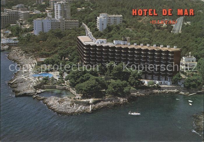 Illetas Fliegeraufnahme Hotel de Mar