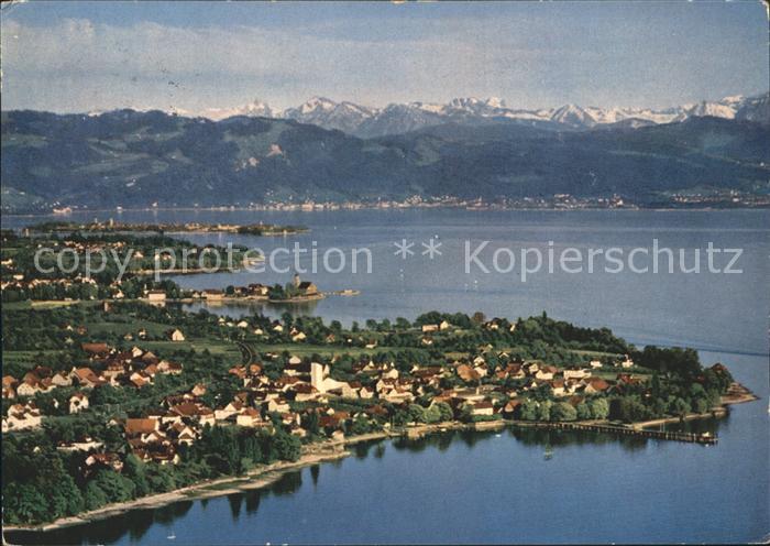 Nonnenhorn Fliegeraufnahme mit Bodensee