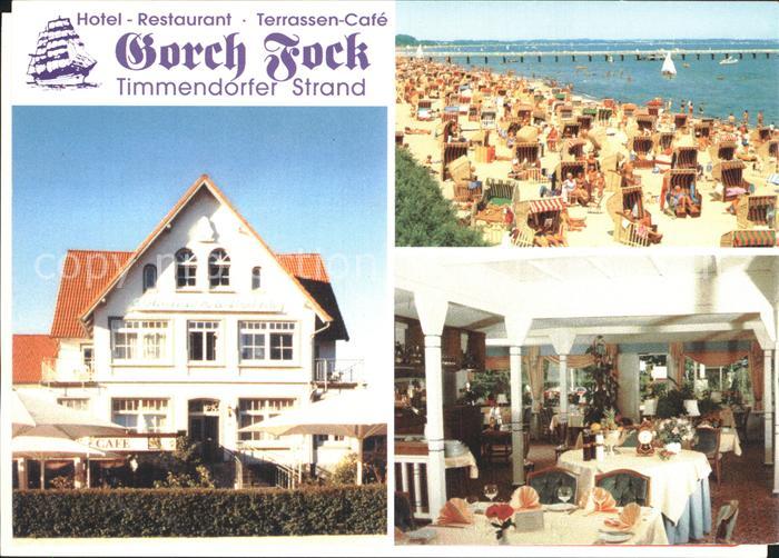 Timmendorfer Strand Hotel Restaurant Terrassen Cafe