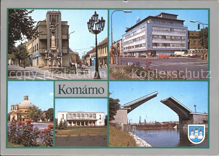 Komarno Komarom Slovakia Ziehbruecke Strassenpartien