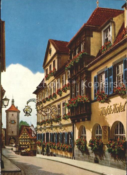 Rothenburg Tauber Hotel Goldener Hirsch