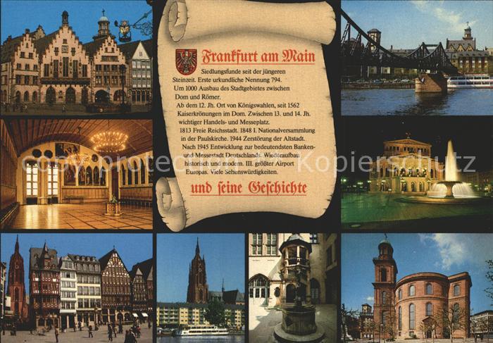 Frankfurt Main Oper Brueckenpartie und mehr