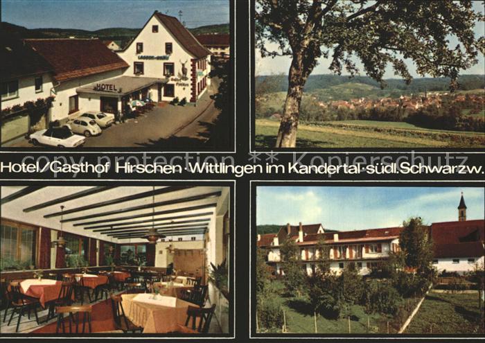 Wittlingen Baden Hotel Gasthaus Hirschen im Kandertal