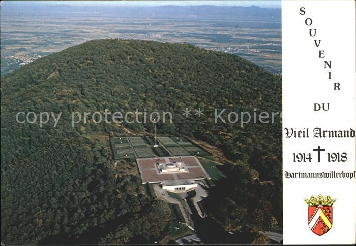 Vieil Armand Hartmannswillerkopf Fliegeraufnahme