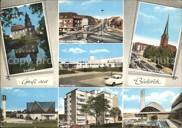 Buederich Duesseldorf Byckhof Deutsches-Eck Pfarrkirche Bethlehemskirche Kirche