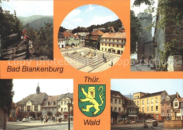 Bad Blankenburg Griesbachfelsen Burgruine Greifenstein Markt