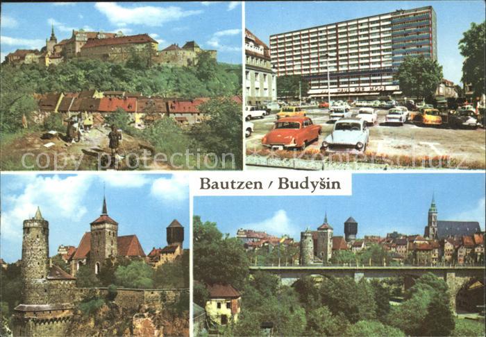 Bautzen Sachsen Wasserkunst Ortenburg Platz der Roten Armee Friedensbruecke