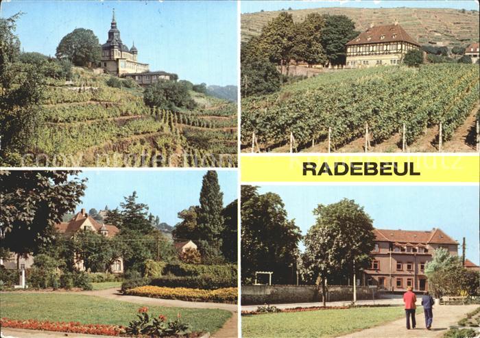 Radebeul Spitzhaus Schloss Hofloessnitz Kulturhaus Salvador Alliende Platz