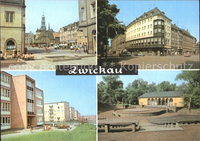 Zwickau Sachsen Markt RingCafe Eckersbach Freilichtbuehne