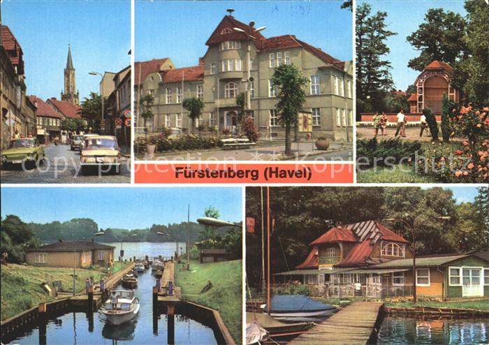 Fuerstenberg Havel Rathaus Park-des-Friedens Anglerheim Havelschleuse