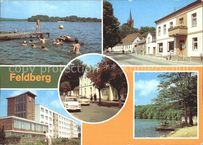 Feldberg Mecklenburg Haussee Fuerstenberger Strasse Erholungsheime Luzinhalle