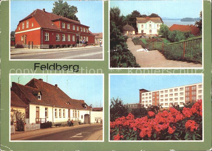 Feldberg Mecklenburg Rathaus Erholungsheime Fuerstenberger-Strasse