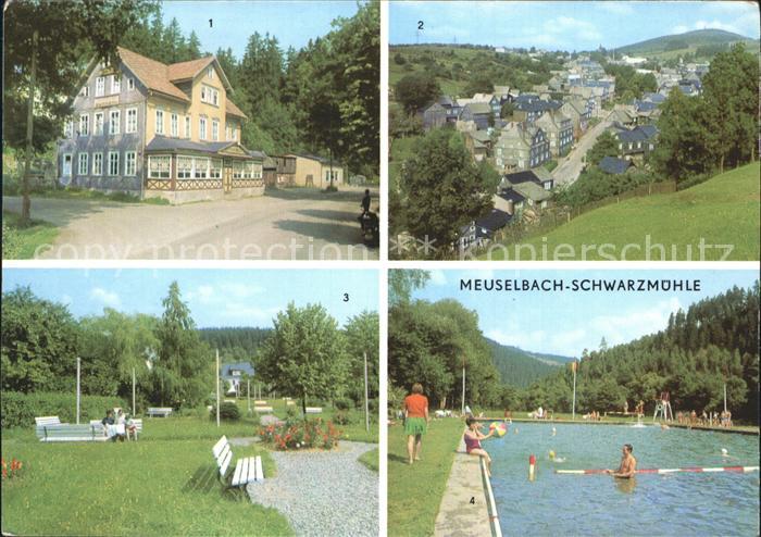Meuselbach-Schwarzmuehle Schwimmbad Restaurant Schwarzmuehle