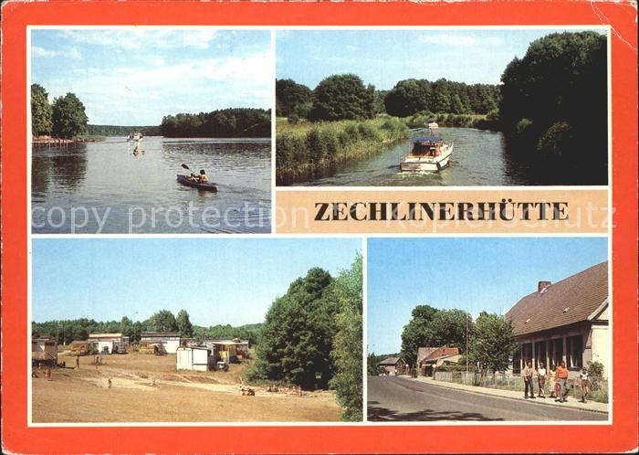 Zechlinerhuette Zootzenkanal Schlabornsee Camping Wegener-Gedenkstaette