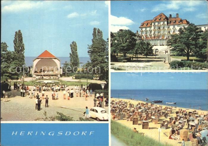 Heringsdorf Ostseebad Usedom Konzertplatz Heim-Solidaritaet Strand