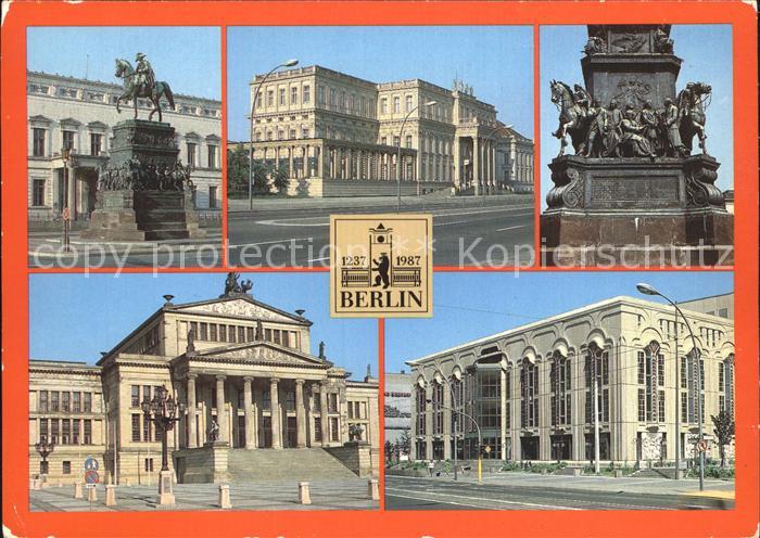 BERLIN  CITY Palais Unter den Linden Schauspielhaus Friedrichstadtpalast