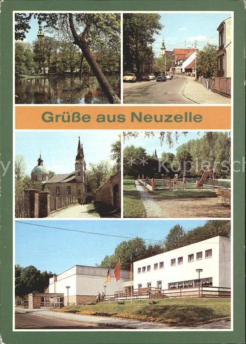 Neuzelle Klosterteich Frankfurter-Strasse Kirche Kreikulturhaus