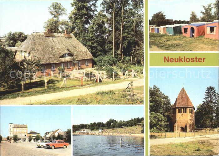 Neukloster Mecklenburg Camping Fischerhaus See Glockenturm