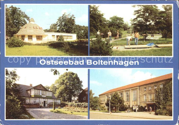 Boltenhagen Ostseebad Restaurant Pavilllon Minigolf Haus am Meer Erholungsheim F