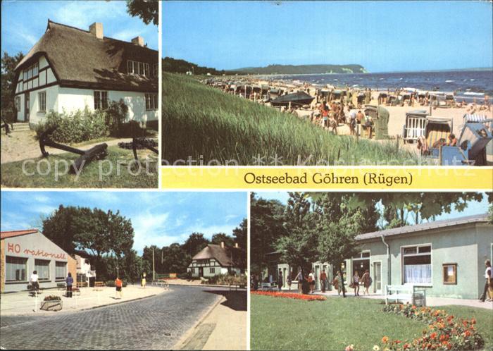 Goehren Ruegen Moenchguter Heimatmuseum Strand Einkaufszentrum