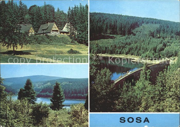 Sosa Erzgebirge Talsperre des Friedens