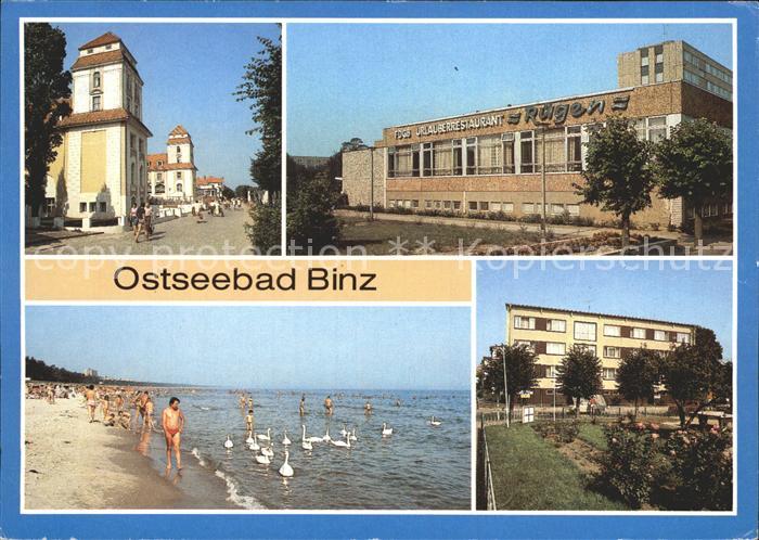 Binz Ruegen Kurhaus Restaurant Ruegen Strand
