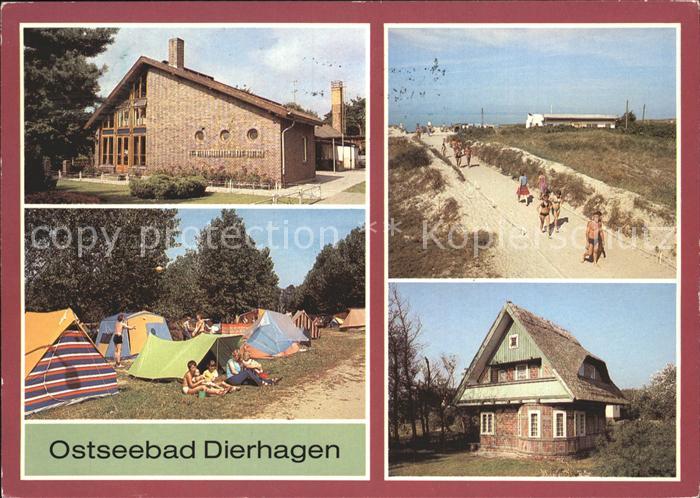 Dierhagen Ostseebad Strand Camping Ferienheim