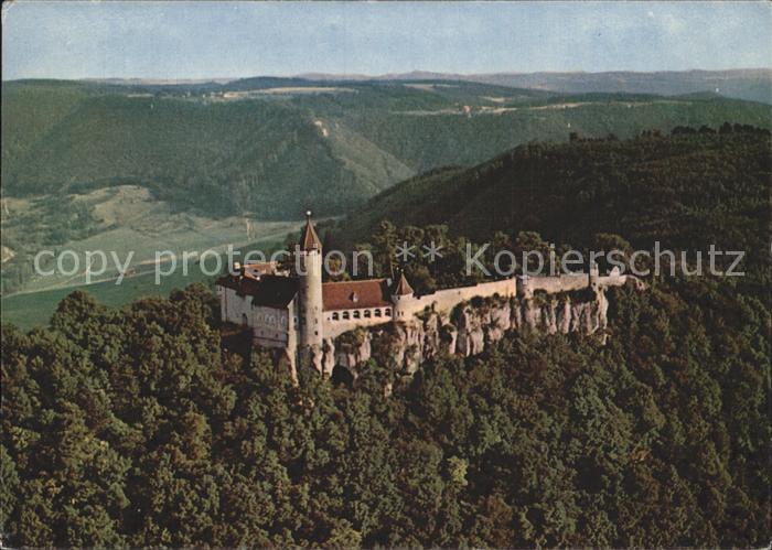Burg Teck Fliegeraufnahme