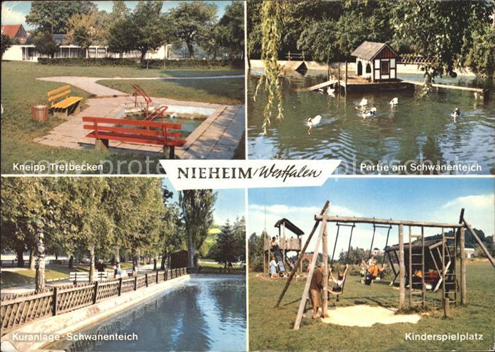 Nieheim Tretbecken Schwanenteich Spielplatz