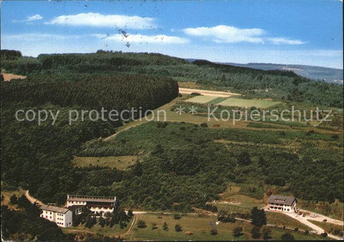 Witten Ruhr Fliegeraufnahme Schullandheim der Otto Schott Realschule