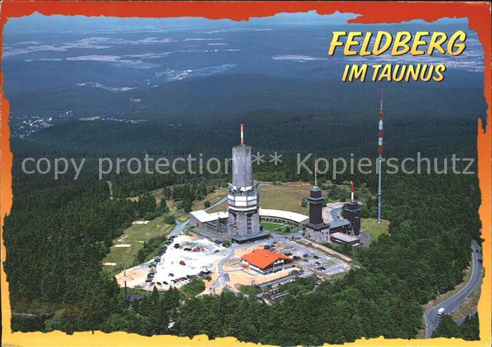 Feldberg Taunus Fliegeraufnahme mit Sendetuermen