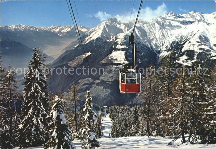 Seilbahn Hirzer Hochplateau Altipiano Monte Cervina