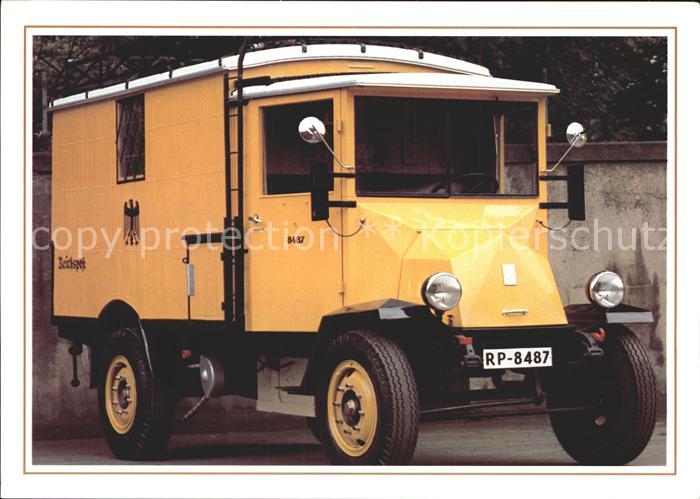 Post Paketzustellwagen Hansa-Lloyd 1928