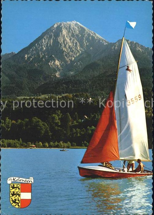 Segelboote Segelsport Kaernten Mittagskogel