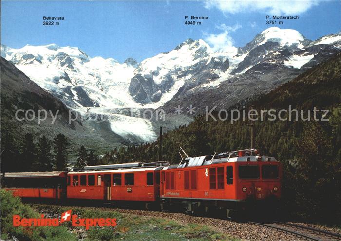 Eisenbahn Bernina-Express Bellavista