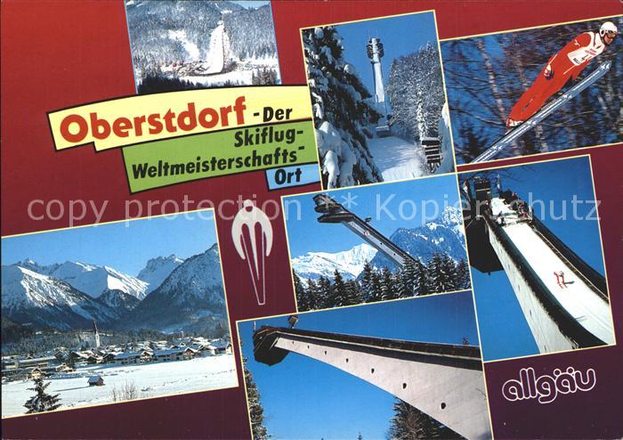 Ski-Flugschanze Skifliegen Oberstdorf Allgaeu