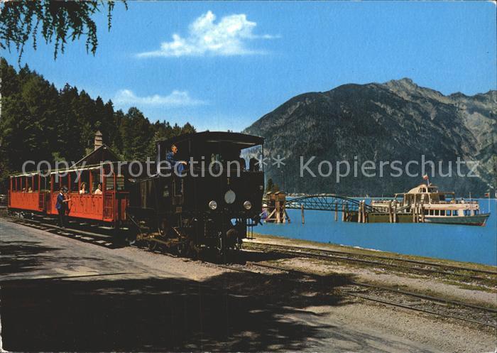 Zahnradbahn Achensee Tirol Schiffsstation Seespitz