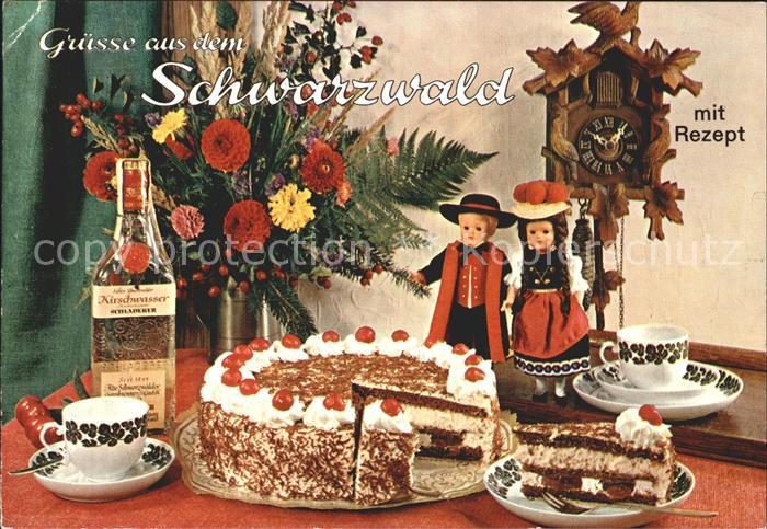 Uhren Kuckucksuhr Rezept Schwarzwälder Kirsch